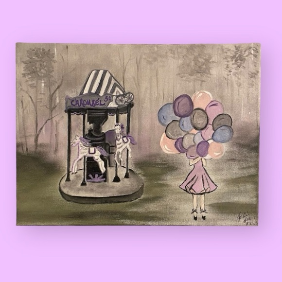 Original Whimsical Painting - Picture 4 of 7